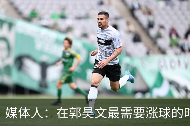 媒体人：在郭昊文最需要涨球的时候 他浪费了最佳时间